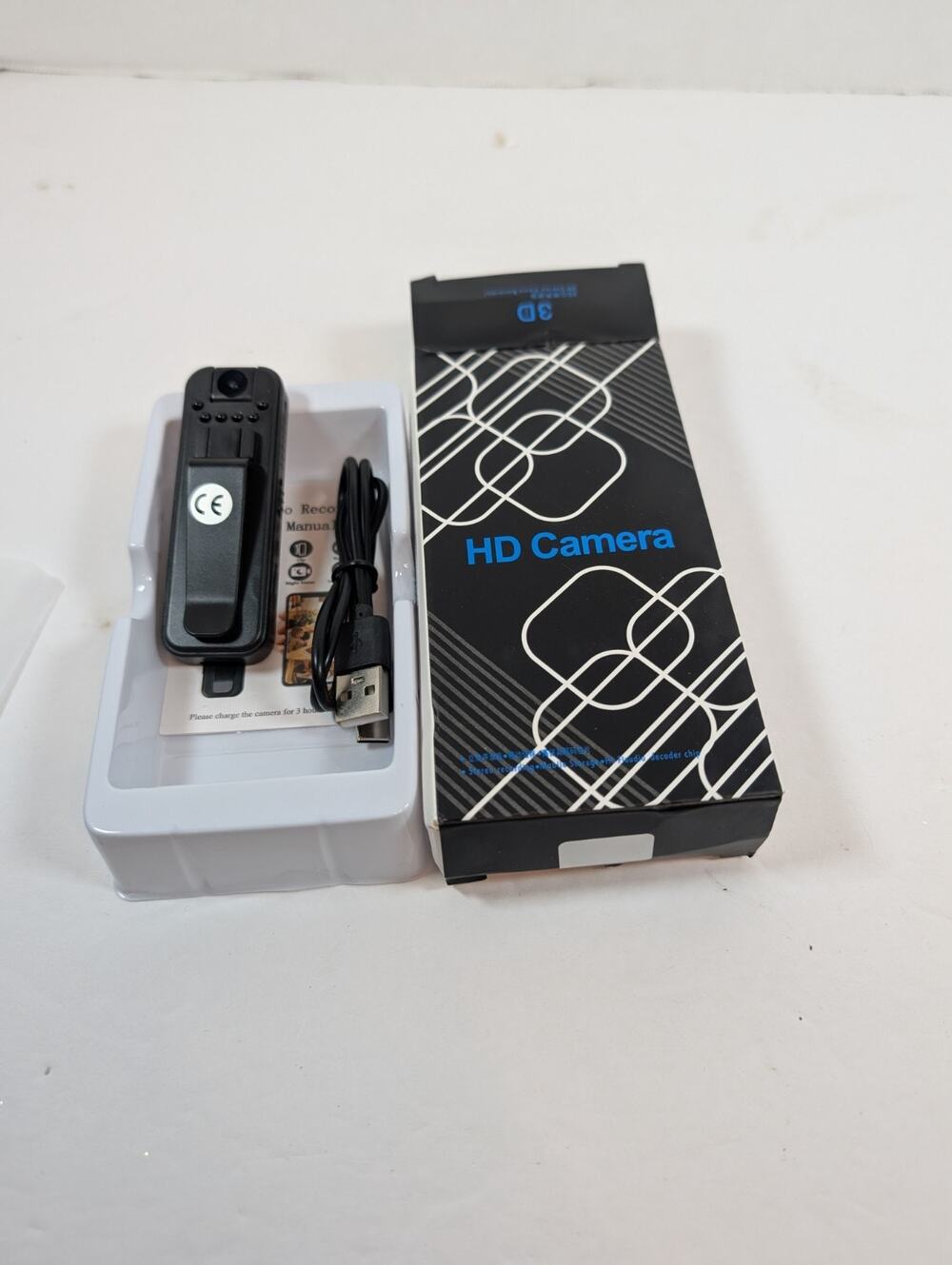 Mini Body and Dash Camera 1080P HD USB NIB